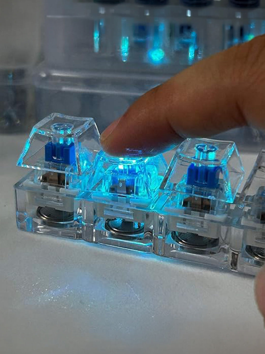 Rgb keyboard keychain