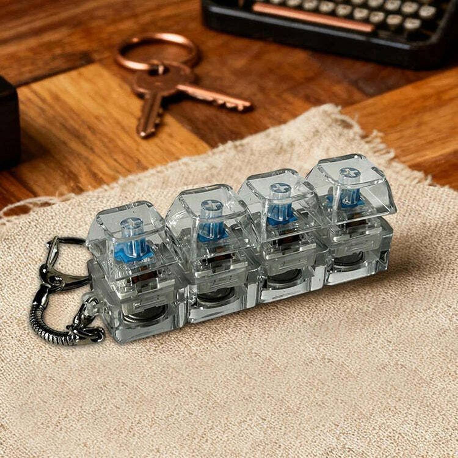 Rgb keyboard keychain